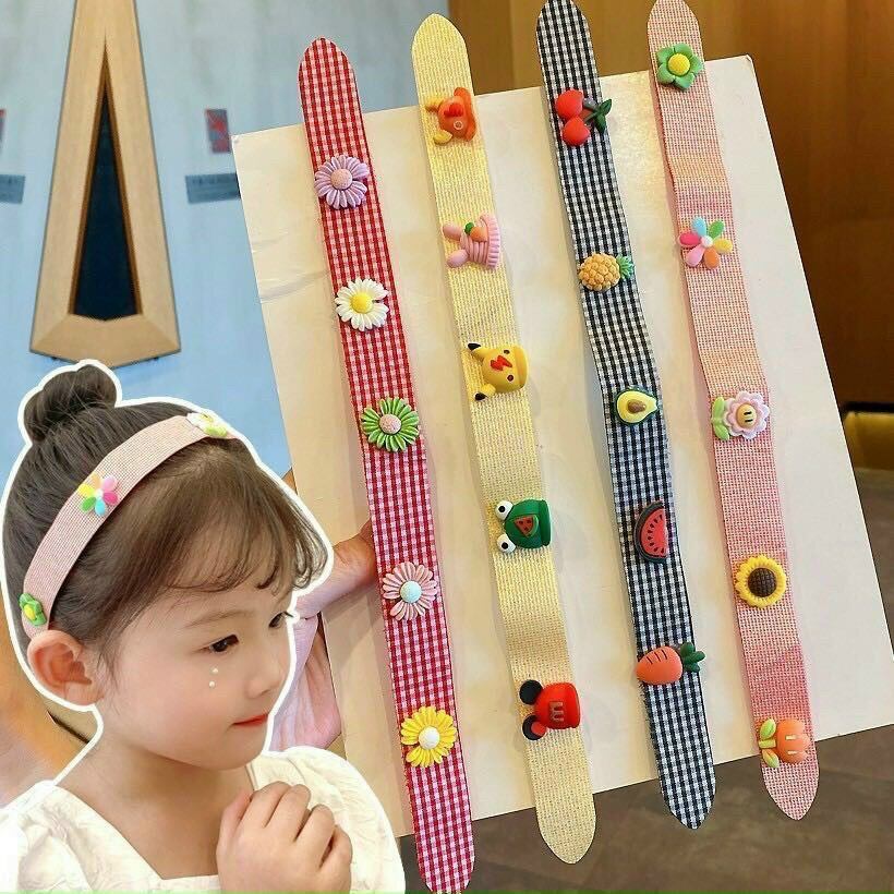 Băng đô cài tóc cho bé gái xinh xắn