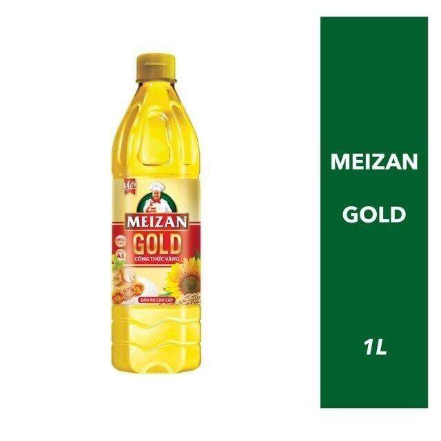 Dầu ăn MEIZAN GOLD, tuyệt phẩm chiên rán nhiệt độ cao, giầu Omega 3-6-9, Vitamin A&E, không cholesterol
