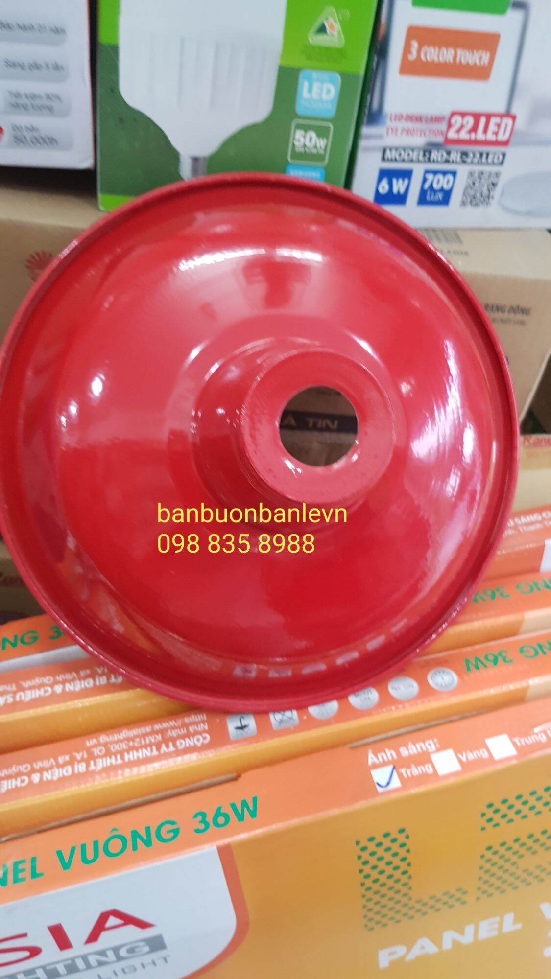 Chao đèn tròn trang trí phi 200 kèm đui chống nước E27