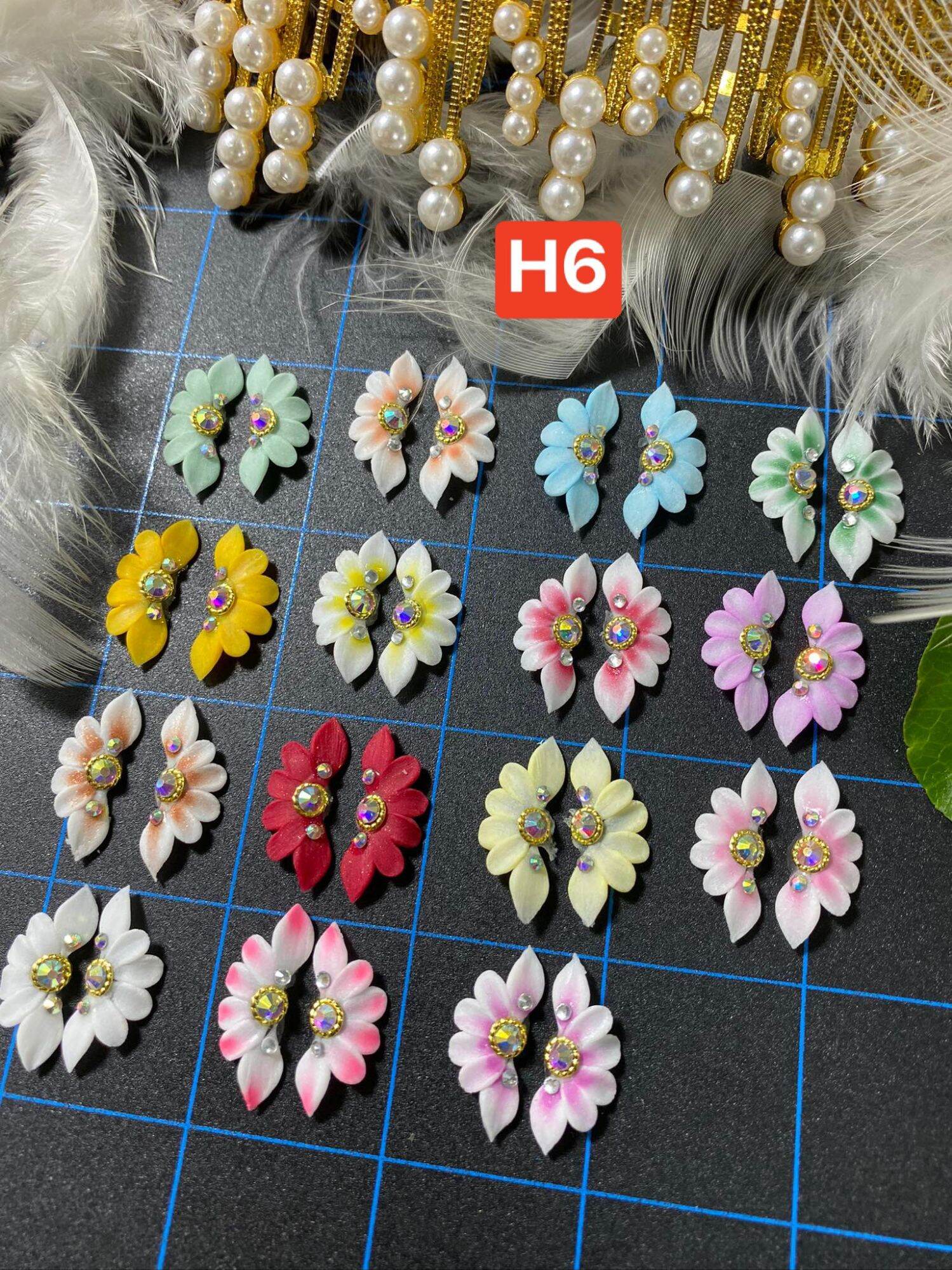 Combo 2 hoa bột nail hoa móng tay