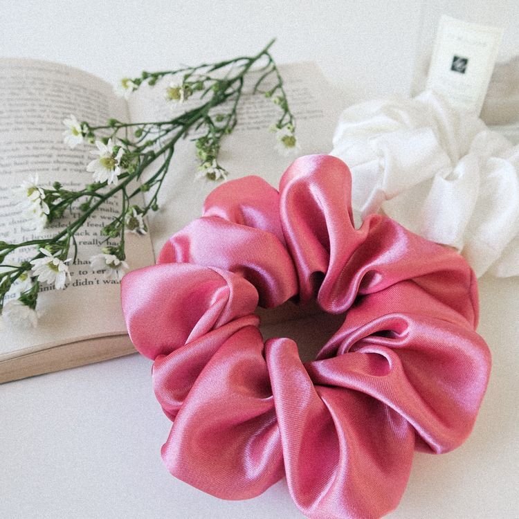 Cột tóc SCRUNCHIES lụa vải đẹp