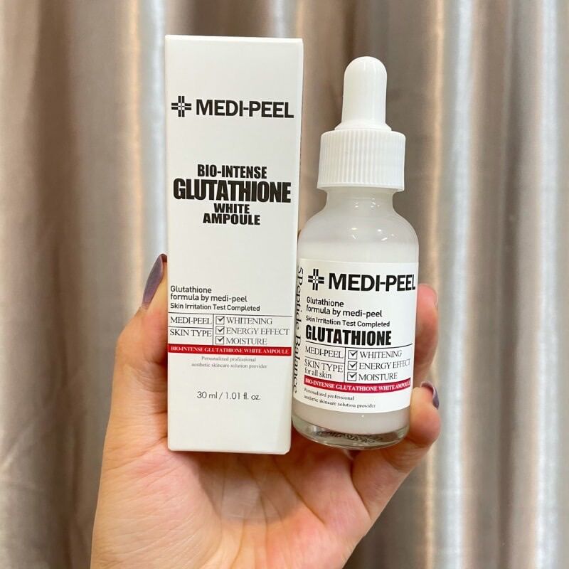 Tinh chất trắng da medi-peel serum gluthione 600 white ampoule medi peel