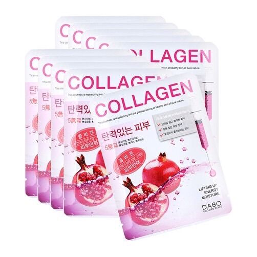 Mặt Nạ Collagen Dabo Hàn quốc dưỡng trắng da, xóa nám, tàn nhang hiệu quả- 23g/gói