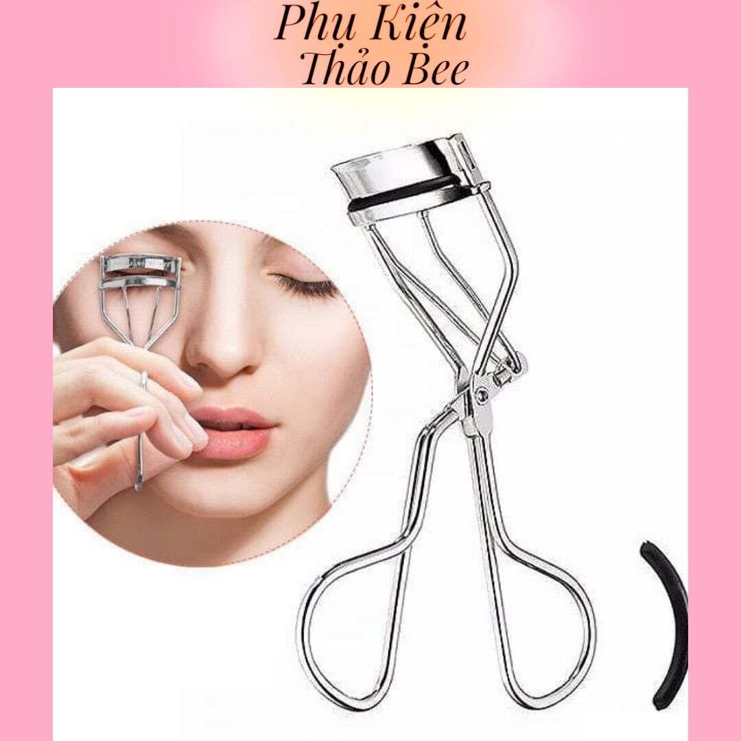 Kẹp bấm mi eyelash tay cầm cán nhựa siêu bền