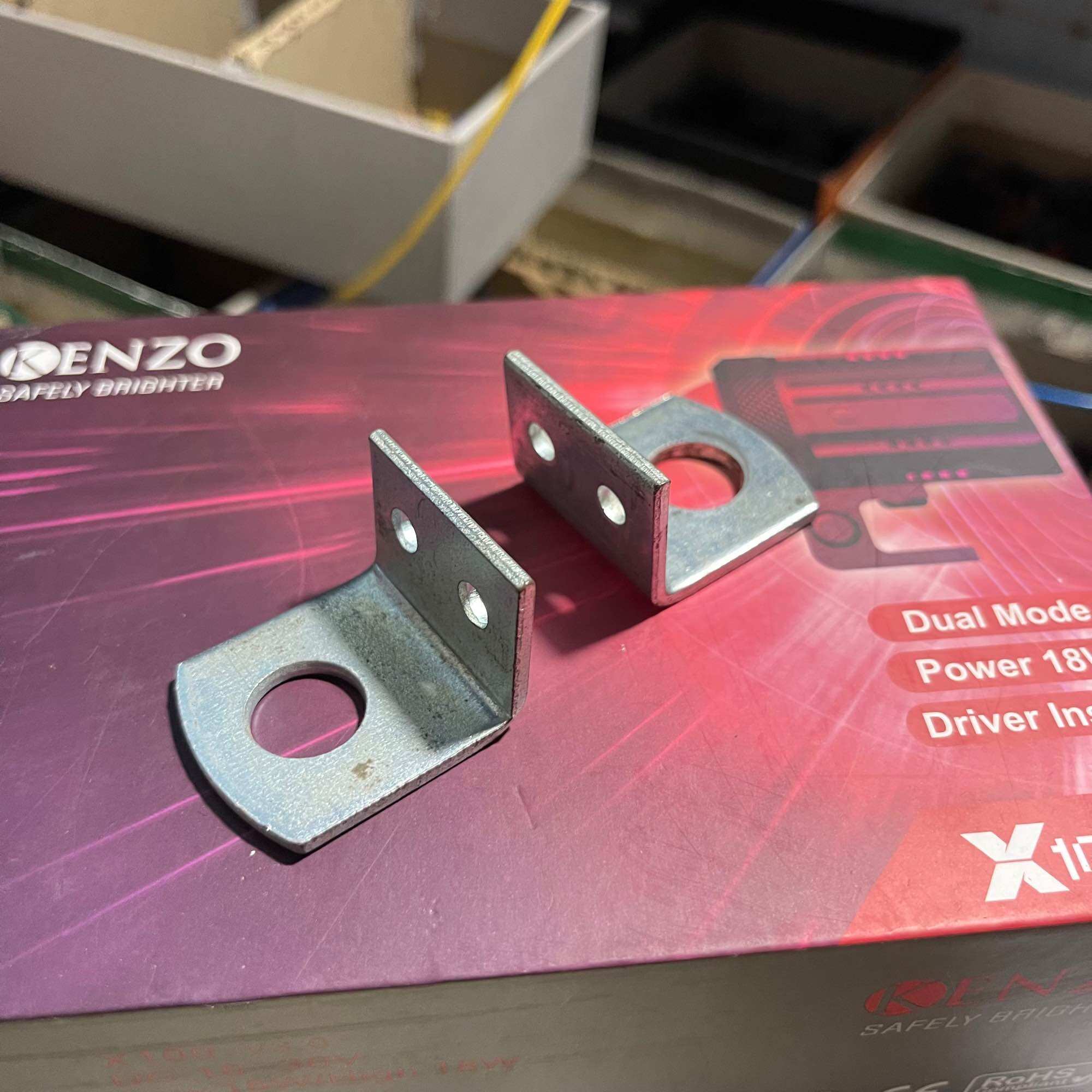 Pat gắn đèn trợ sáng mini vào phuộc - 1 cặp