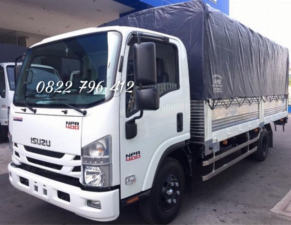 Tem chữ dán xe isuzu npr400 full bộ, tem chữ NPR400 dán xe Isuzu