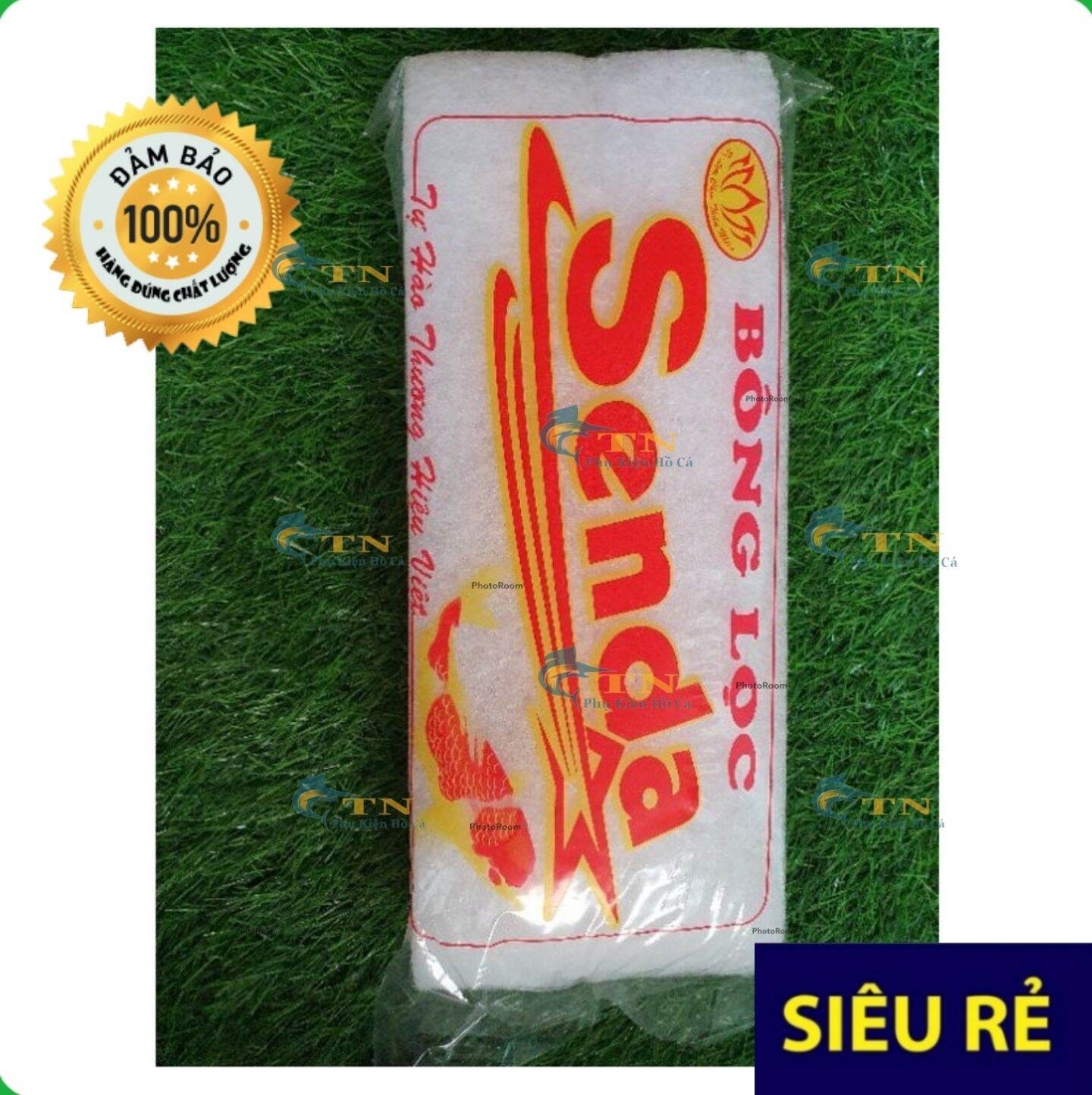 Bông lọc trắng senda, bông gòn lọc nước 13x65cm
