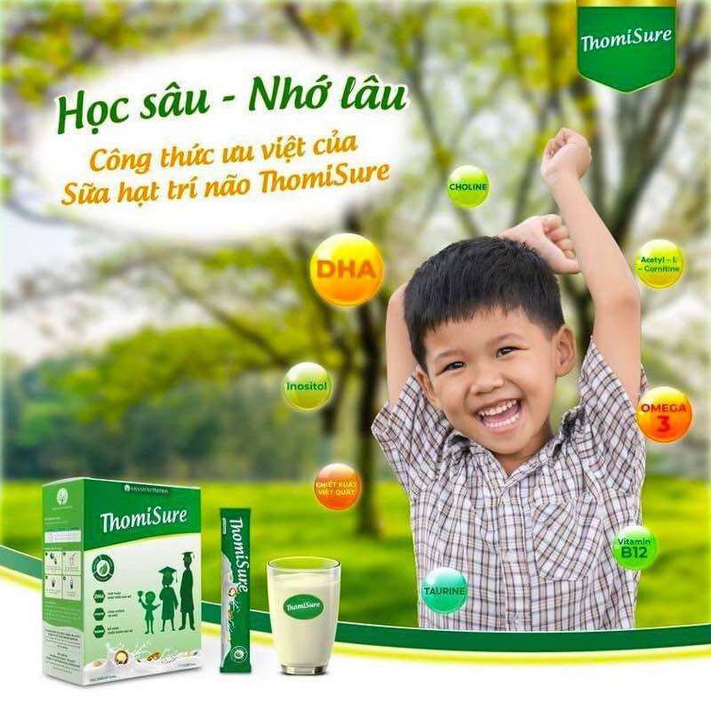 Sữa Hạt Trí Não ThomiSure - Hộp 20 gói