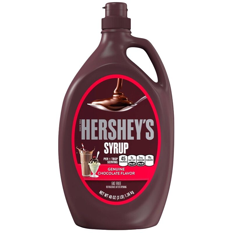 Syrup hersheys chocolate 1.36kg