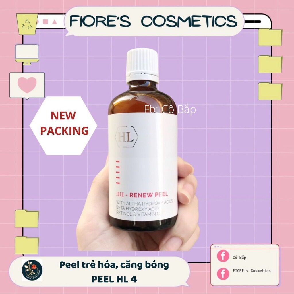 Peel hl 4 trẻ hoá da renew peel