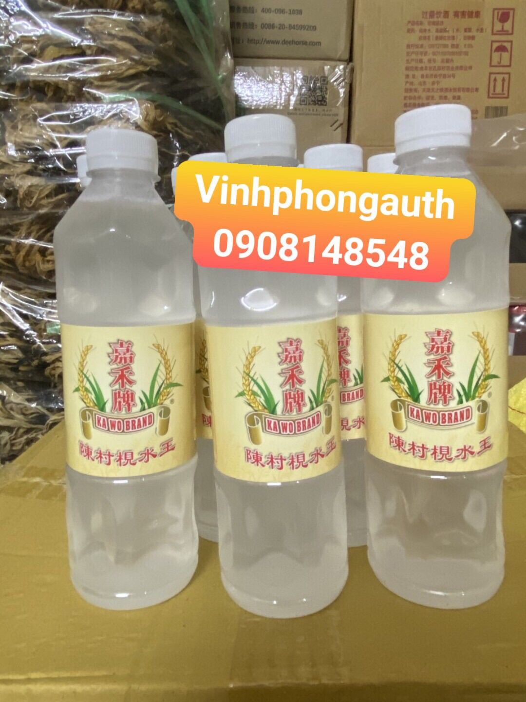 Nước tro tàu Hongkong 600ml