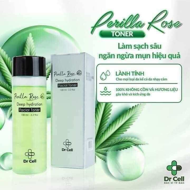 Toner ngải cứu diếp cá dr cell giúp cân bằng độ ph cho da, làm sạch sâu, thu nhỏ lỗ chân lông và sáng da