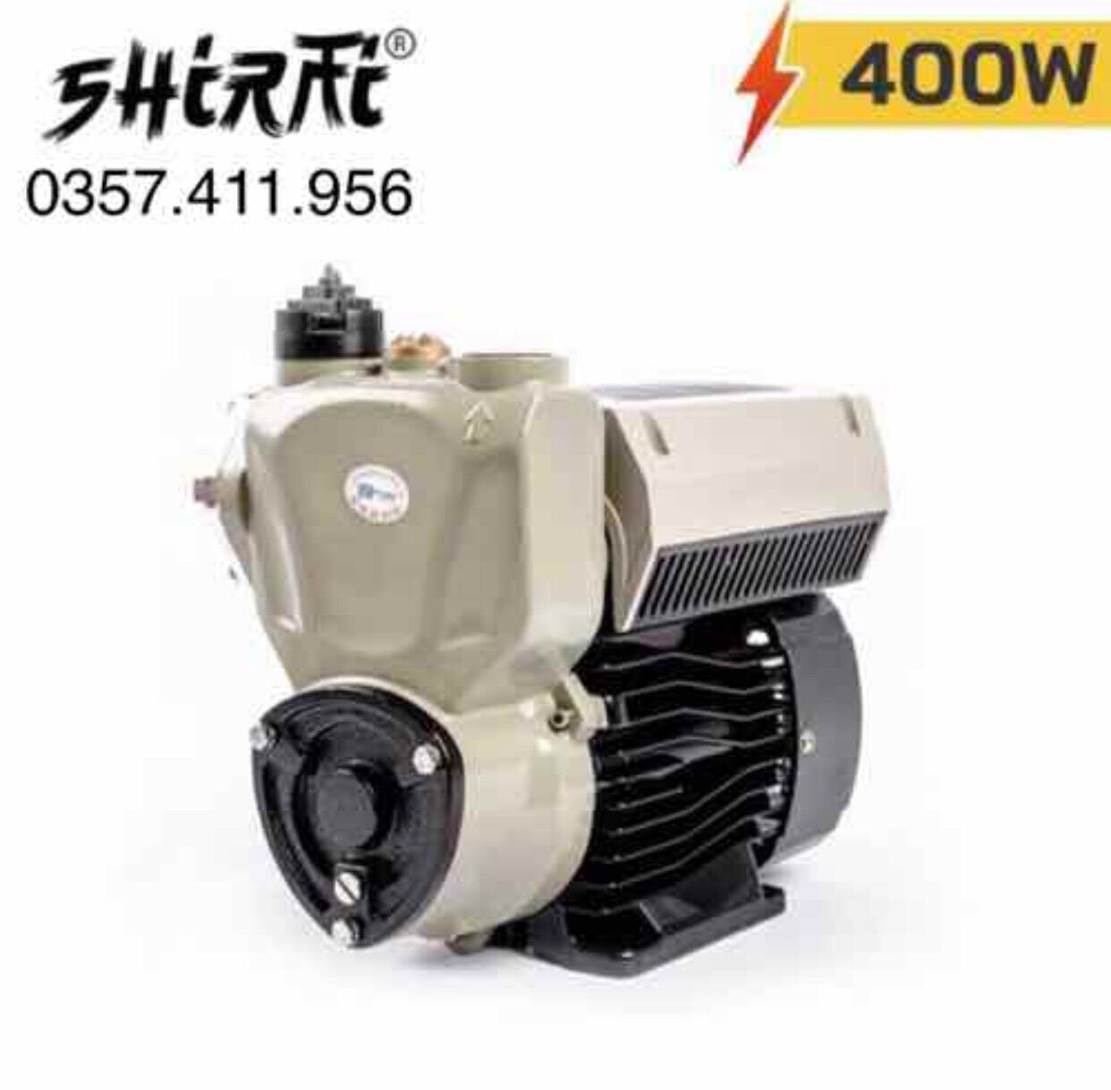 Máy bơm tăng áp biến tần shirai AP400w