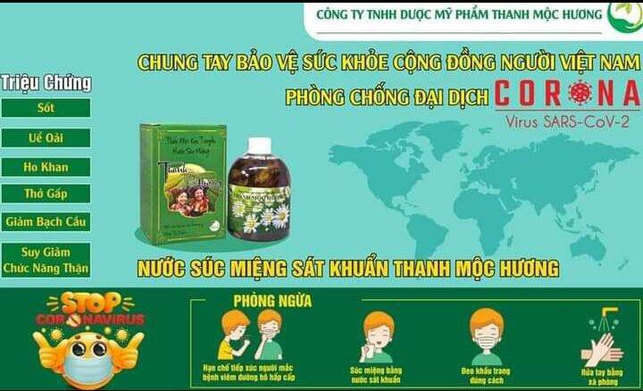 [Chính Hãng ] NƯỚC SÚC MIỆNG DÂN GIAN THANH MỘC HƯƠNG ...