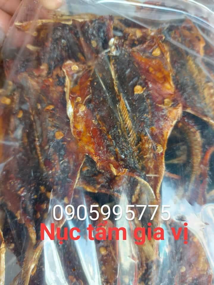 cá nục khô tẩm ướp gia vị