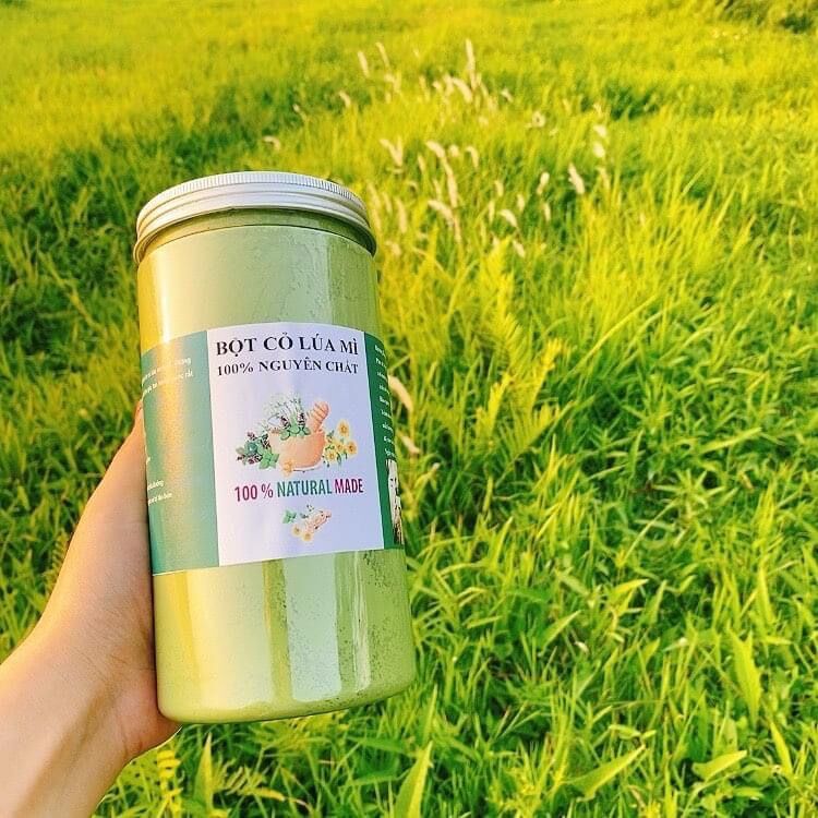 [HCM] Bột cỏ lúa mì sấy lạnh nguyên chất 150gr 500gr