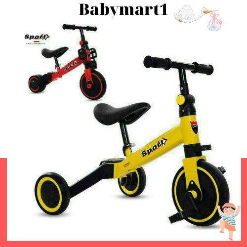 Xe chòi chân,xe 3 bánh, xe thăng bằng 3in1 mã ah008-sport