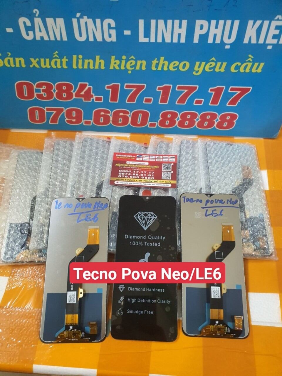 Màn hình tecno pova neo/le6