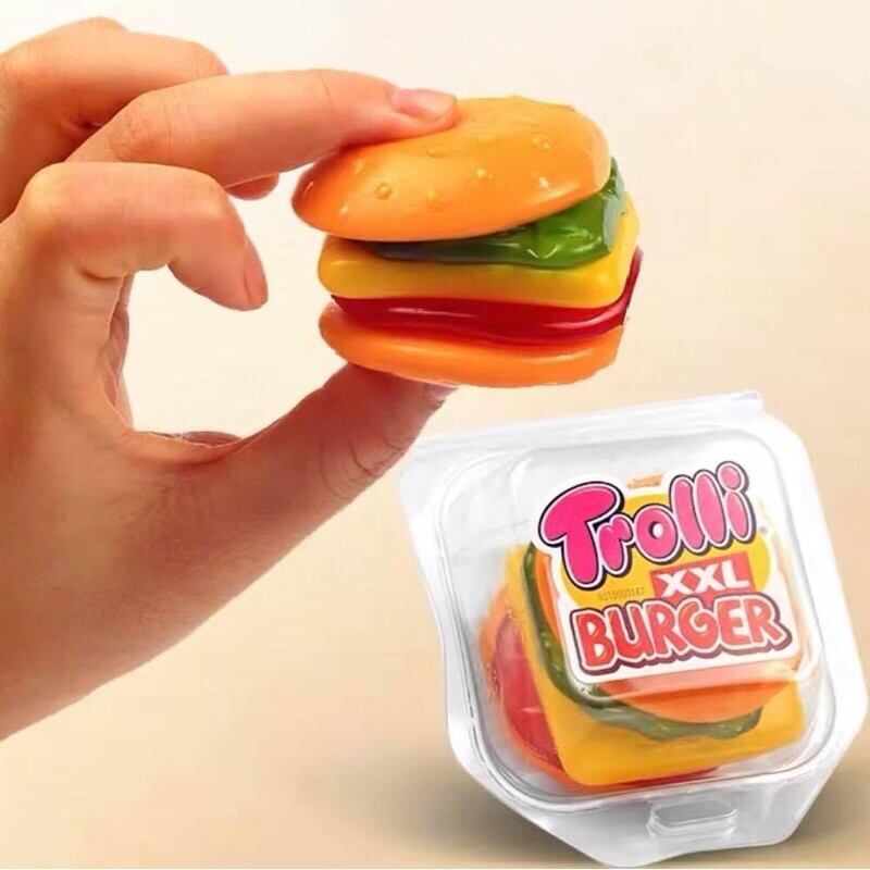 Kẹo Dẻo Trolli Burger XXL Size Đại 50g