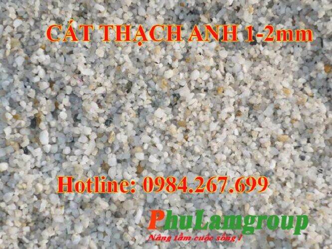 Cát, sỏi thạch anh lọc nước gói 1kg