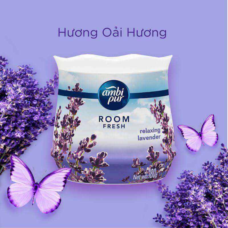 Sáp thơm ambi pur hương oải hương 180gr
