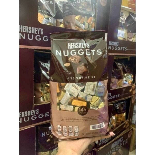 Chocolate Hershey’s Nugget’s (1.47kg-Mỹ) Mẫu mới