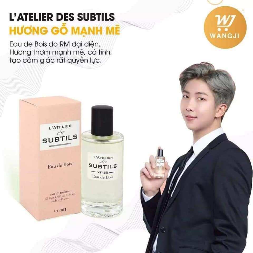 [Date T09/2024] Nước hoa Subtils VT x BTS - RM