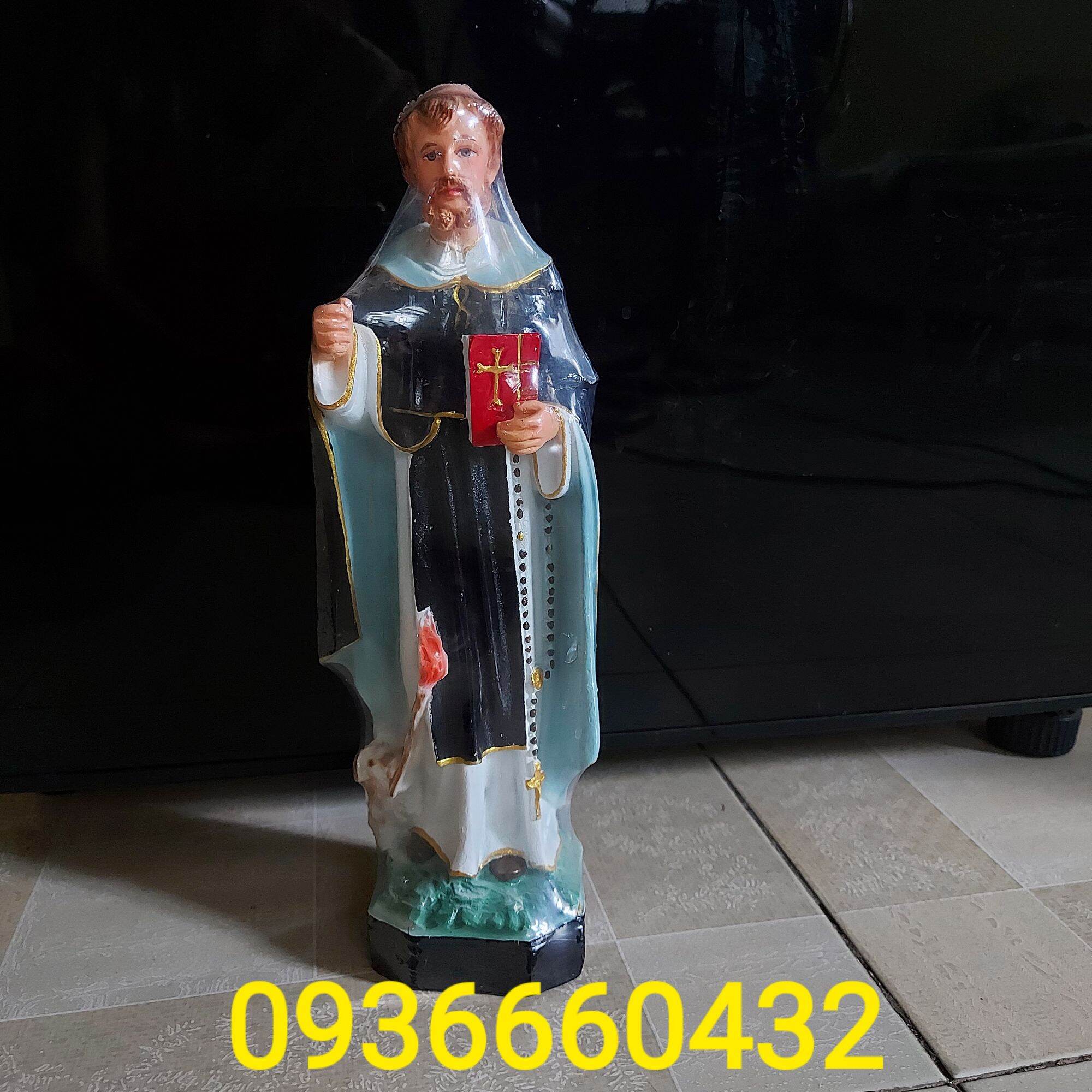 TƯỢNG CÔNG GIÁO THÁNH ĐA MINH 15CM 30CMPOLYCOMPOSITE