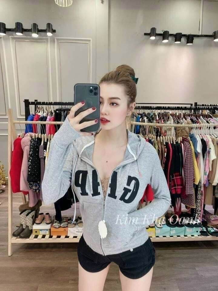 Áo khoác thun gân mịn freesize