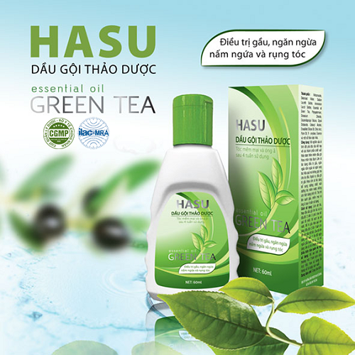 Dầu gội thảo dược HASU 60ml(mỹ phẩm dược Bạch Liên)