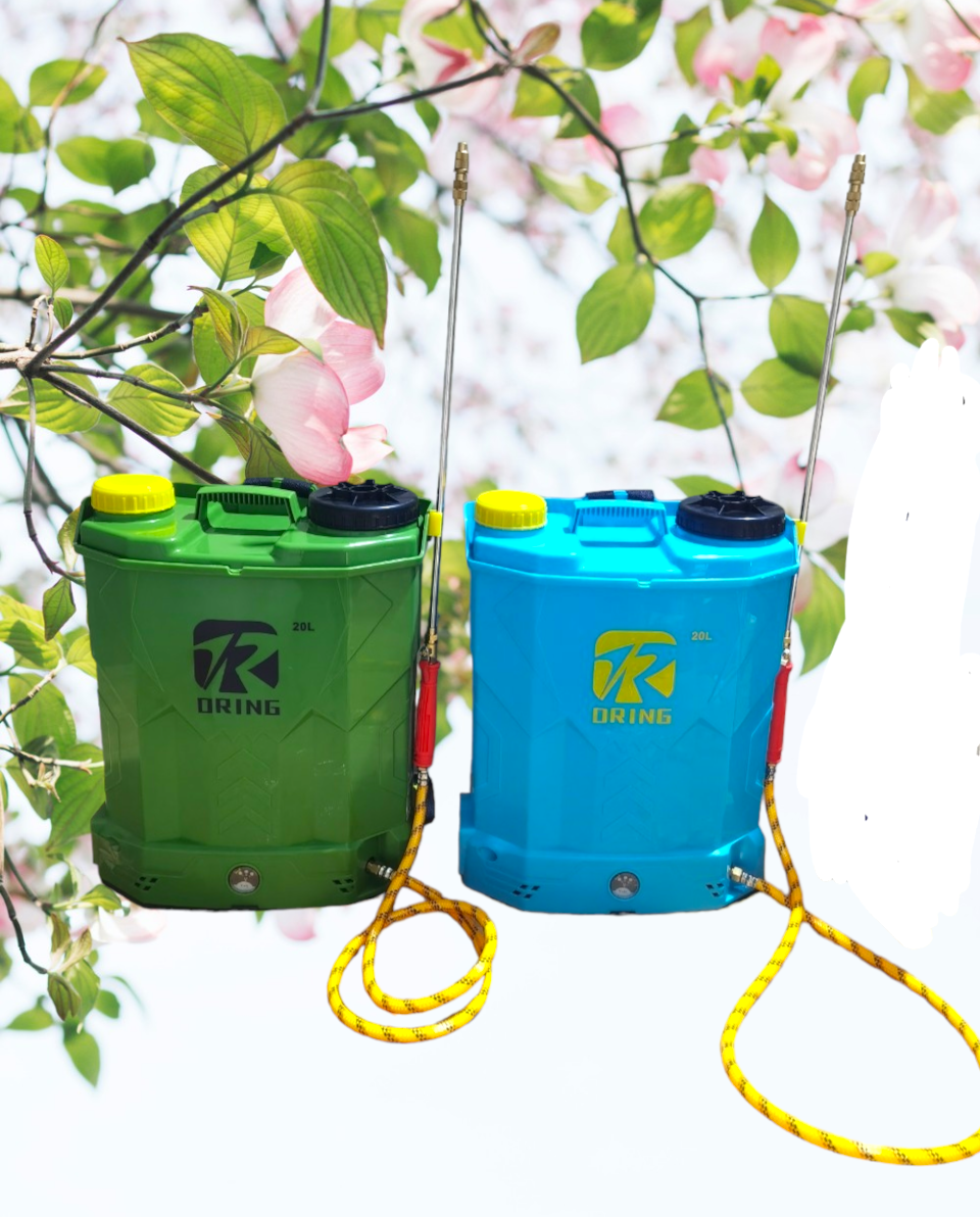 bình phun thuốc trừ sâu bằng điện DRING 20lit 1 bơm .