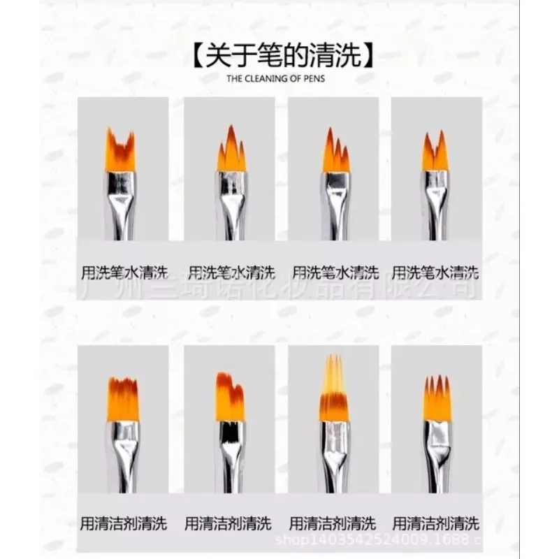 Bộ cọ vẽ trang trí móng tay