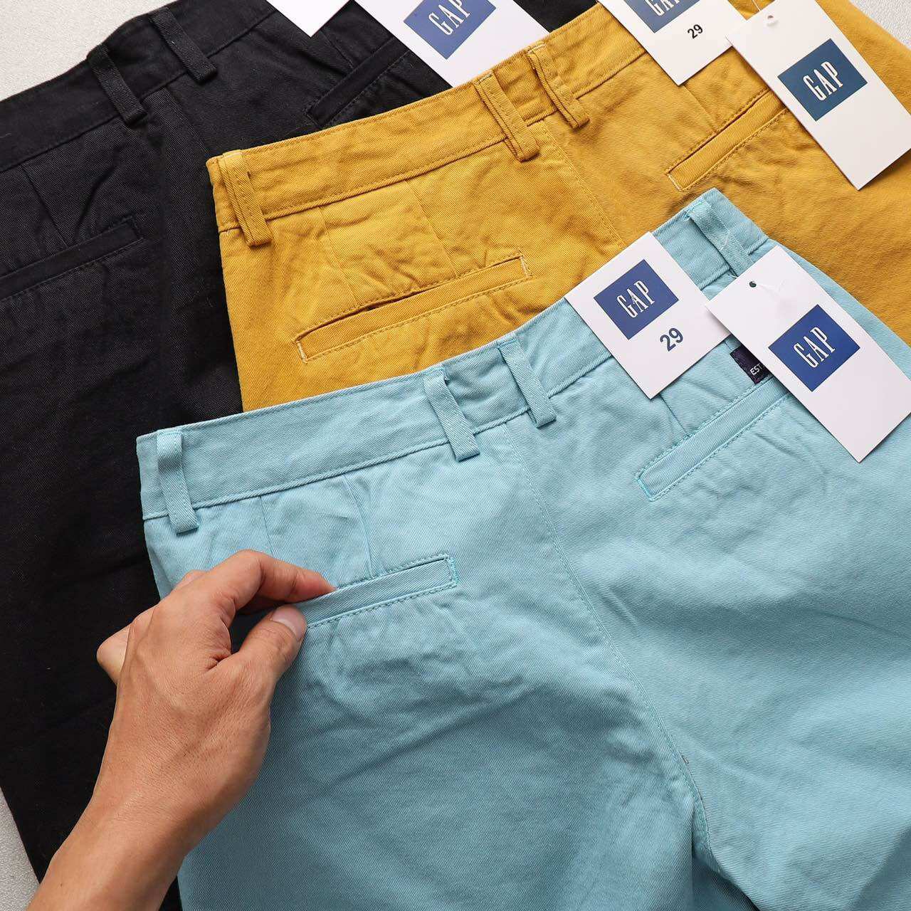 Quần short kaki nam