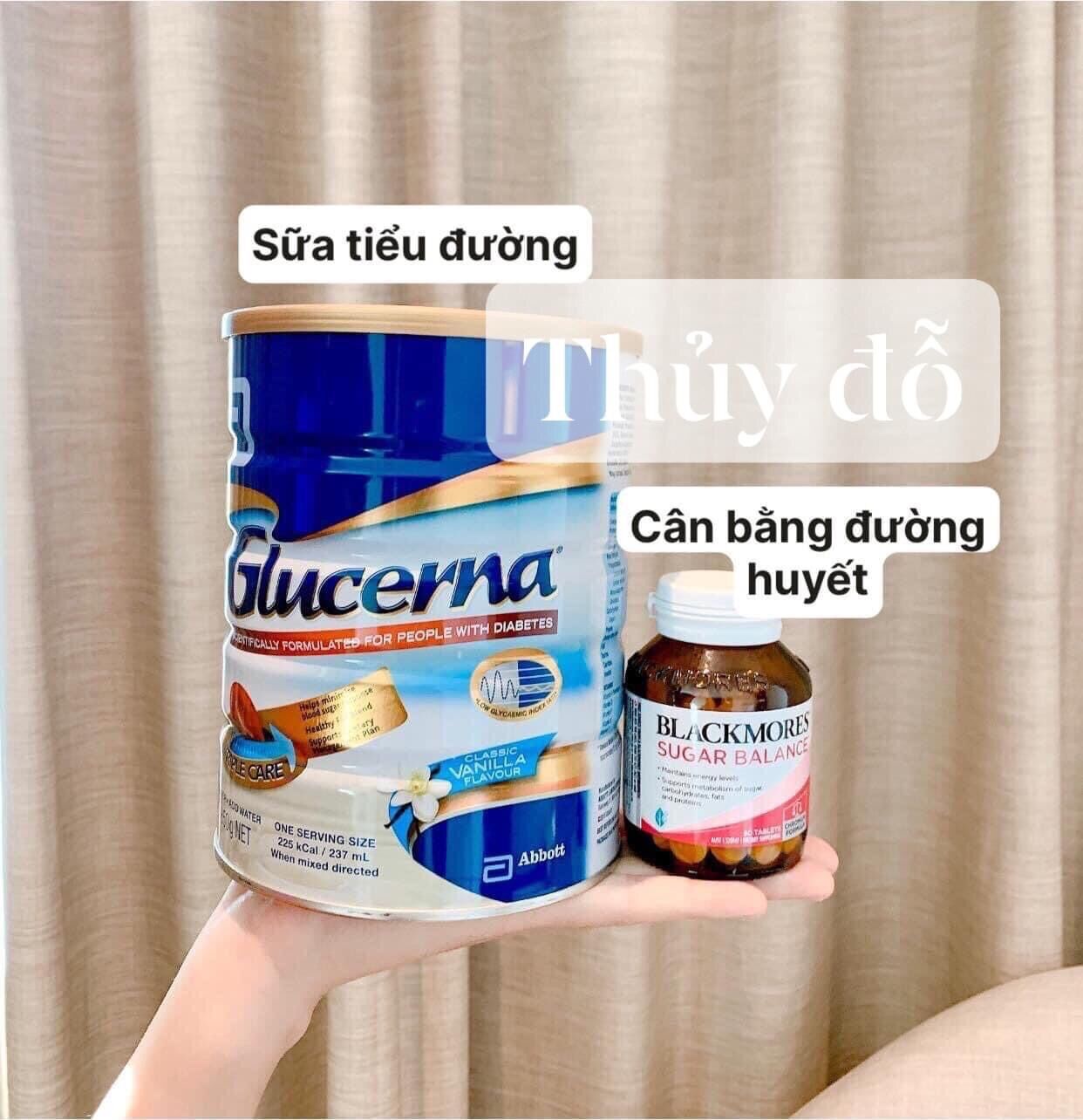 Sữa bột tiểu đường GLUCENA Úc 850 g