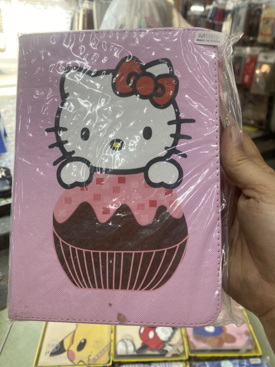 Bao da IPad Mini6 ; Mini5 ; Mini 4 3 2 1 hình kitty và doẻmon