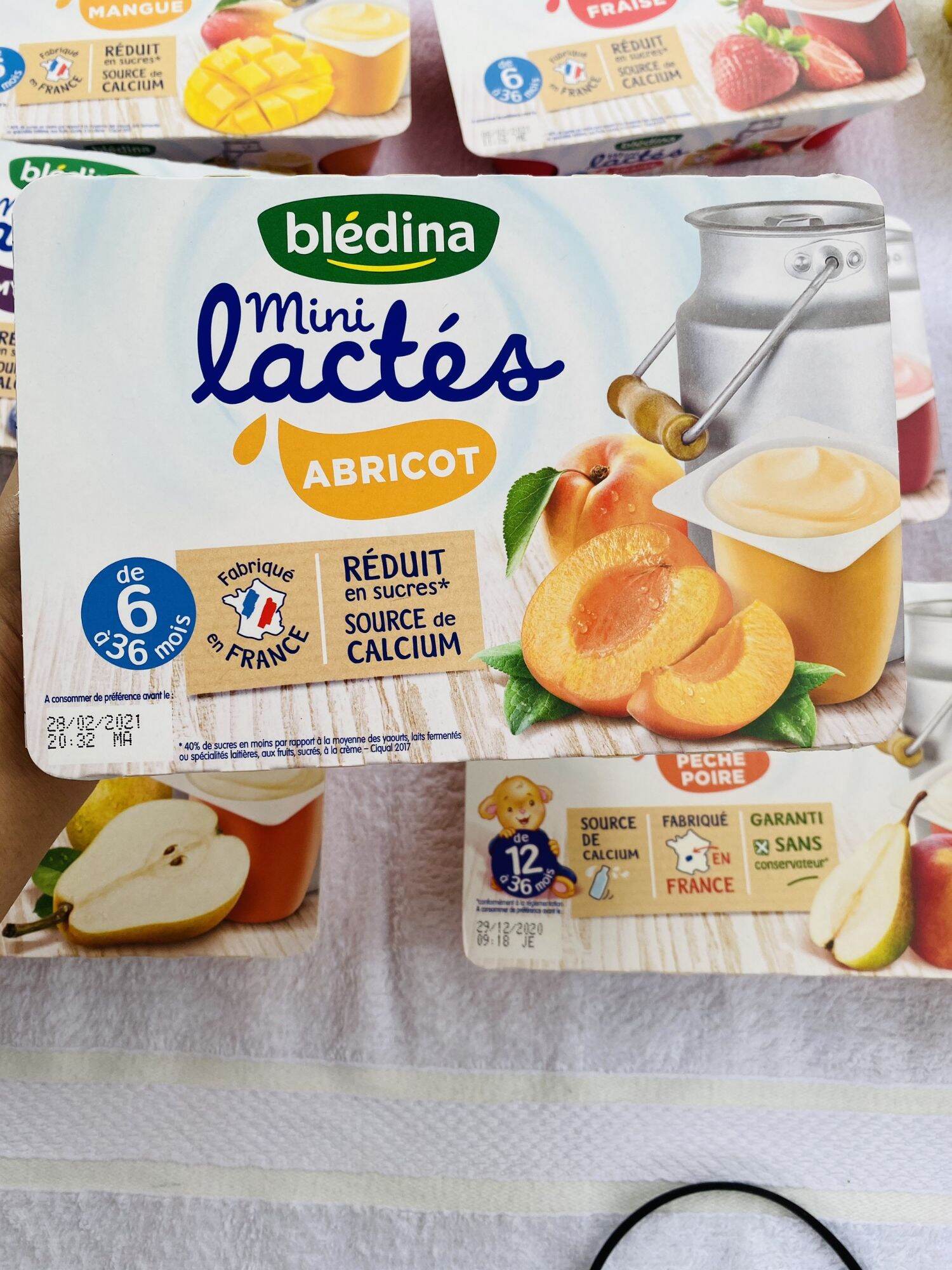 Sữa chua Bledina Pháp cho bé ăn dặm từ 6m