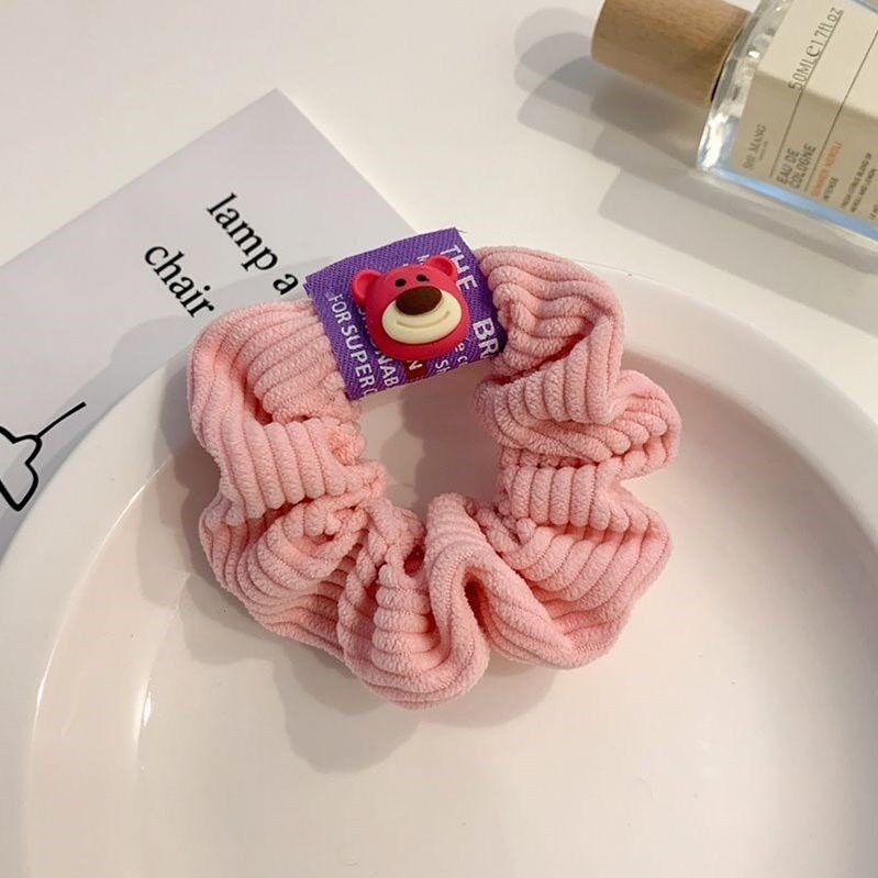 Dây Buộc Tóc Scrunchies Gấu Dâu/ Lotso