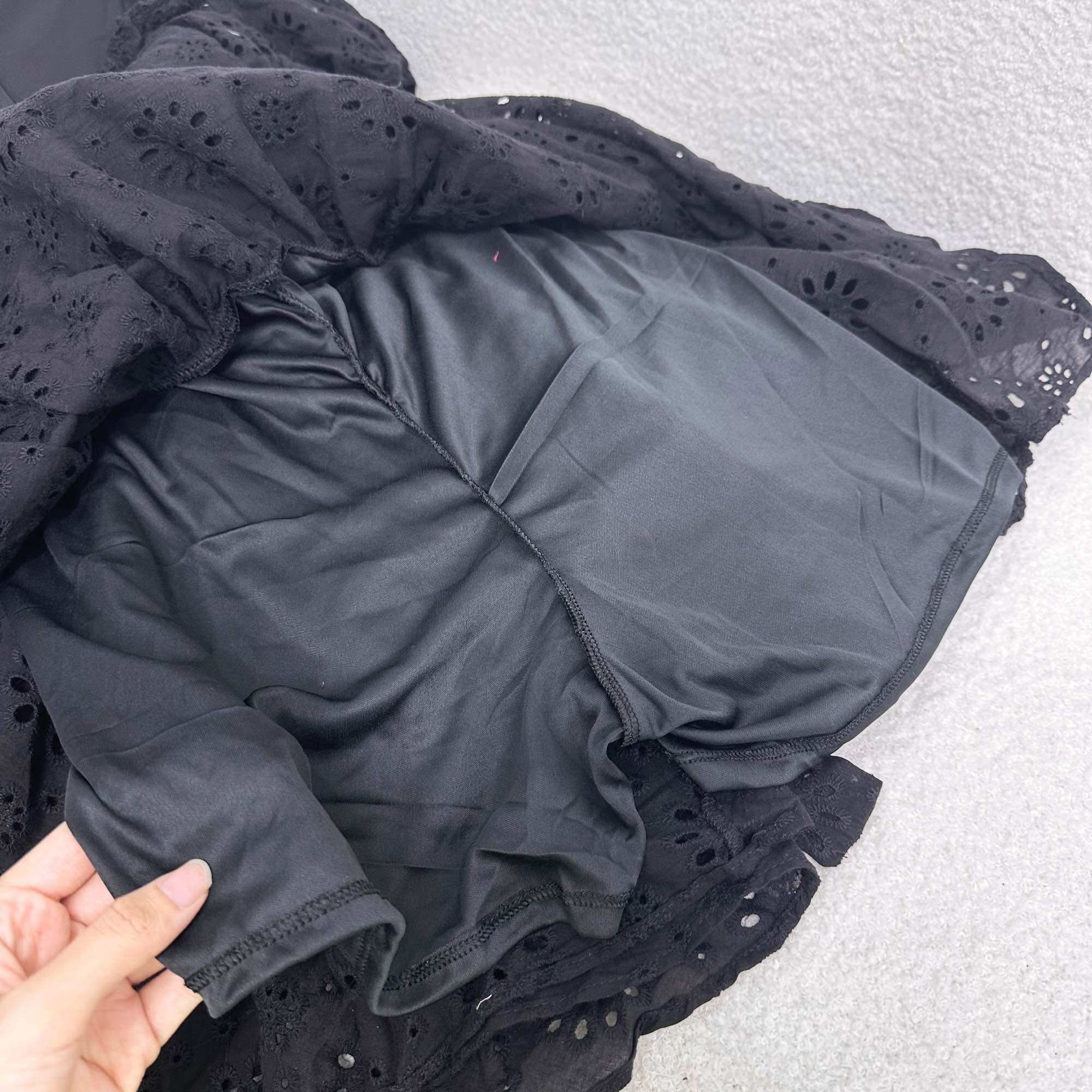 OOTD BIGSIZE | Đầm xô hoa tầng dây buộc cổ