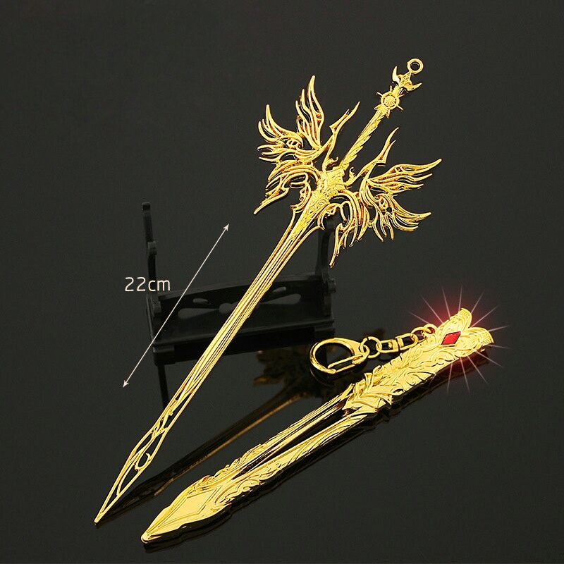 Mô hình thiên sứ thánh kiếm thiên nhậm tuyết 22cm.