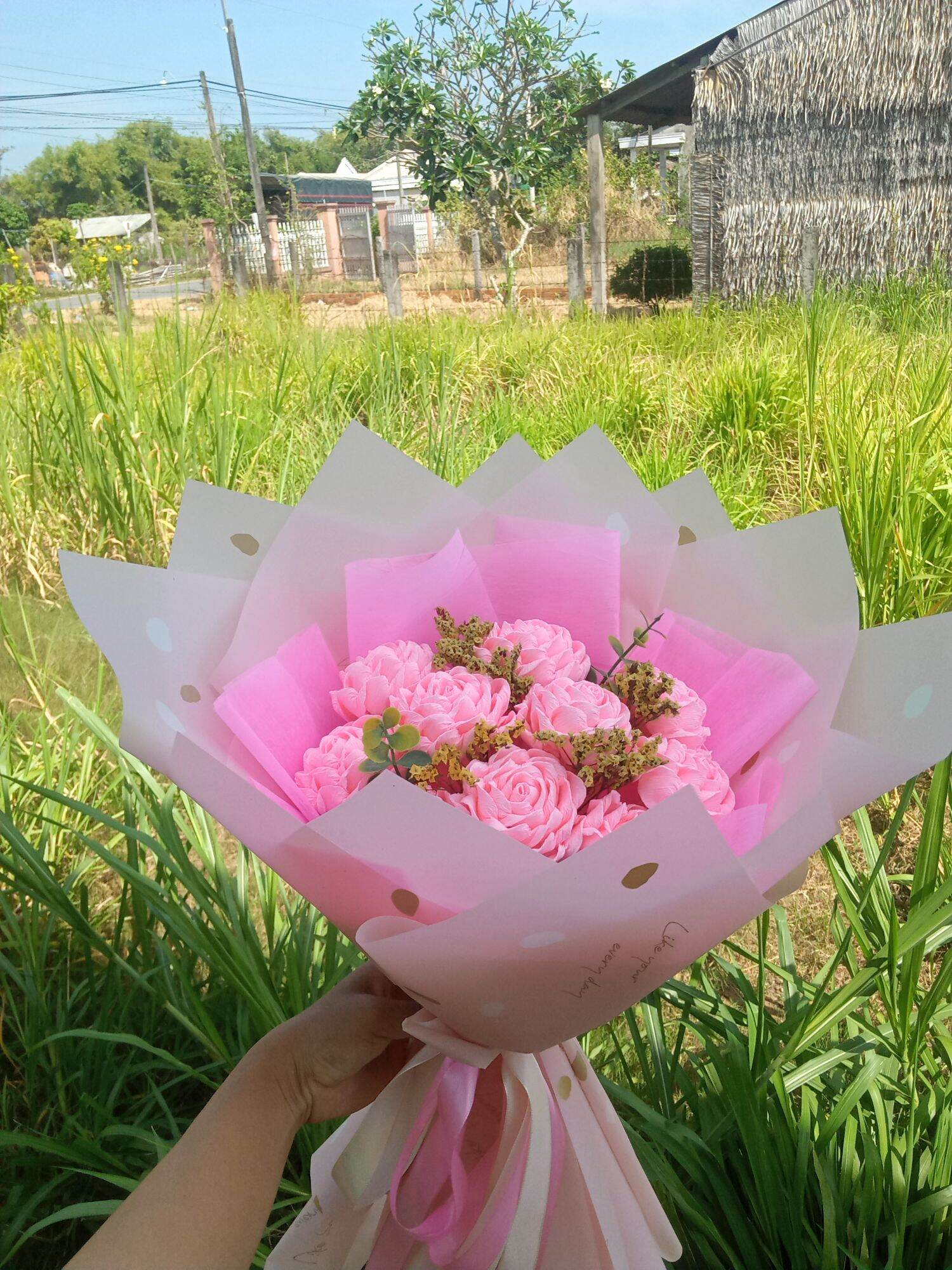 hoa giấy nhún