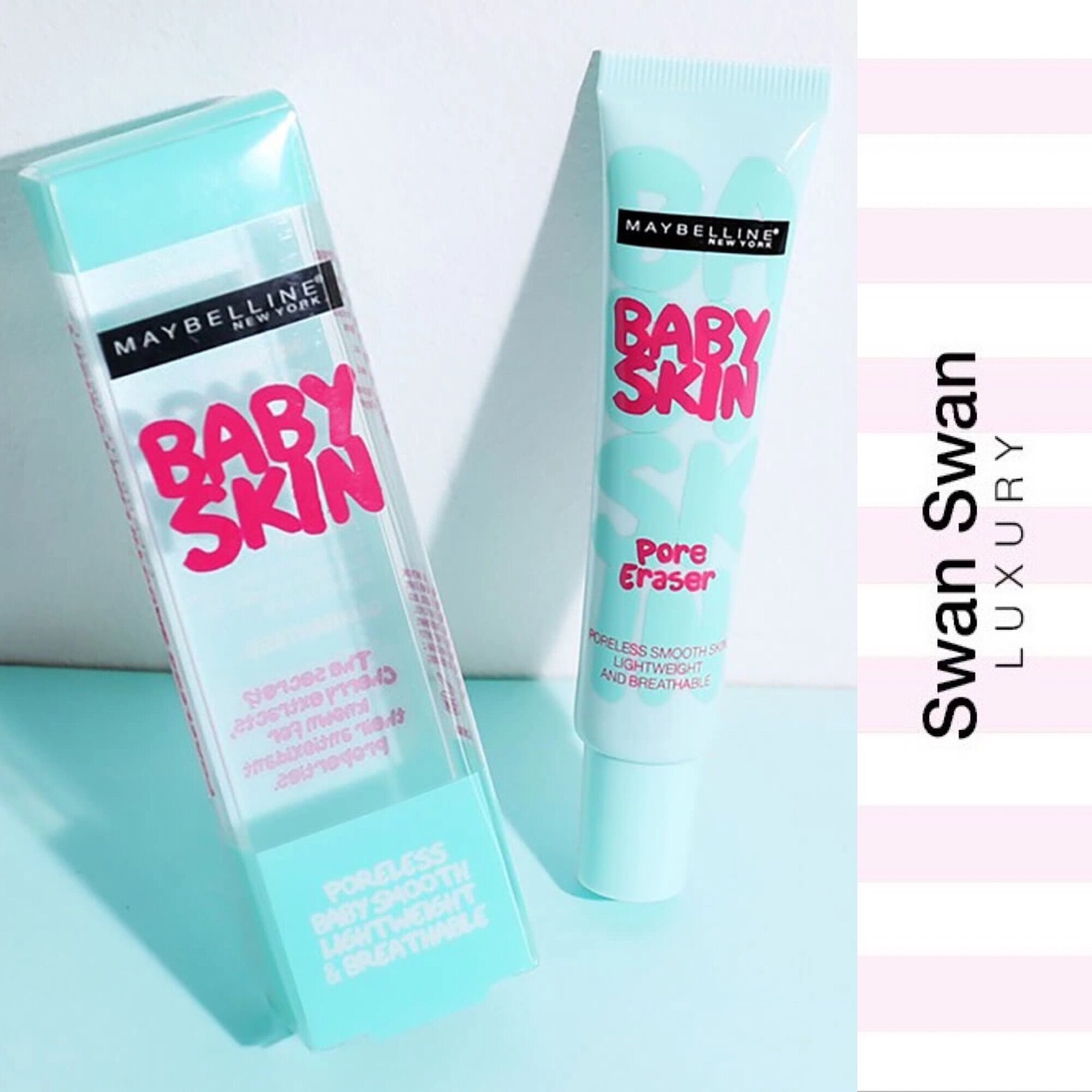 Kem lót trang điểm kiềm dầu da baby skin 22ml