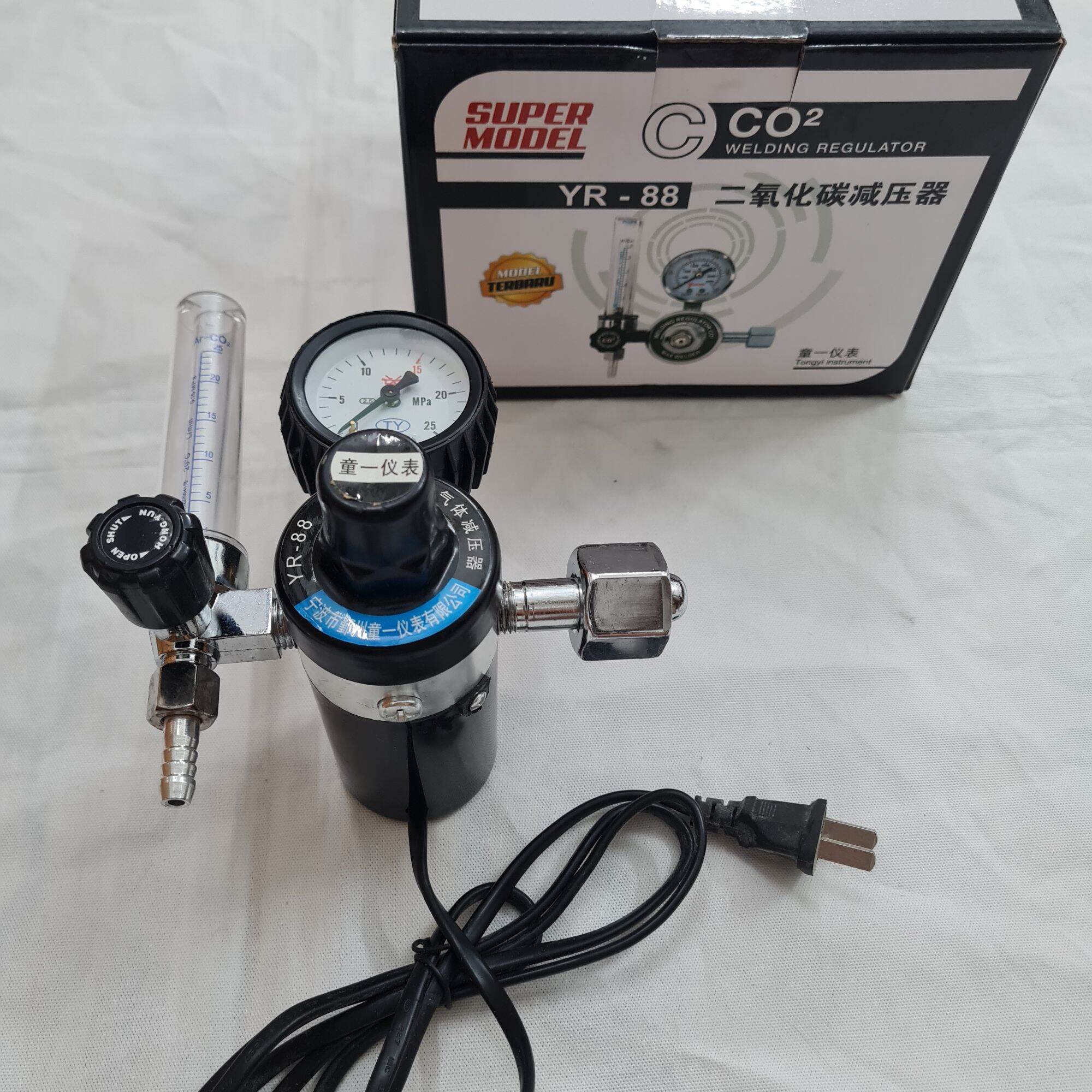 Đồng hồ Co2 hàn Mig_Van giảm áp bình khí Co2 hàn Mig