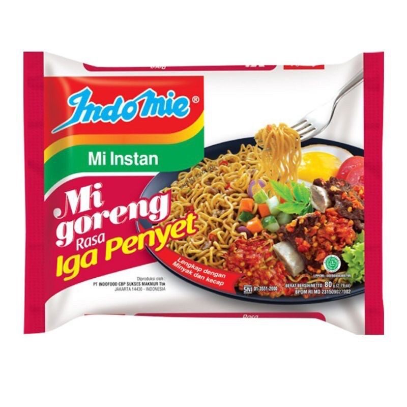 mì trộn indomie trộn 4 vị