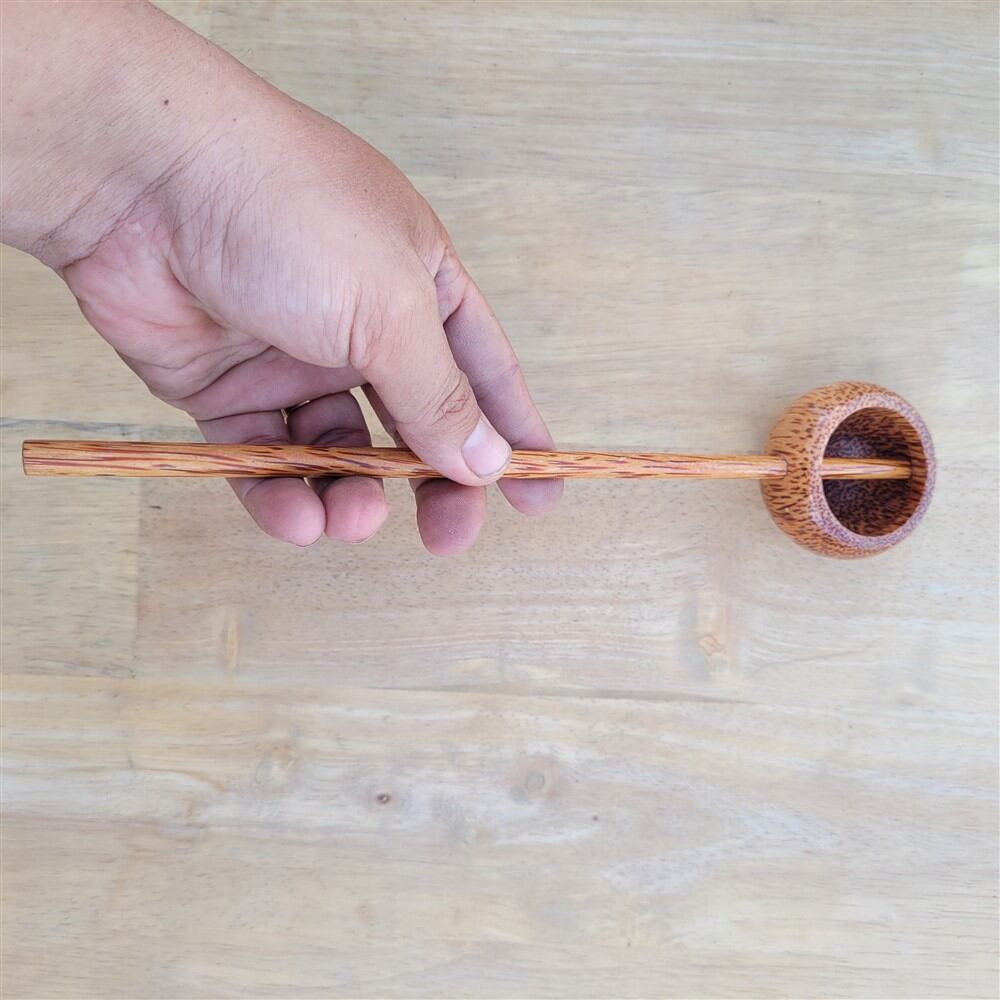 Gáo dừa mini gỗ tự nhiên