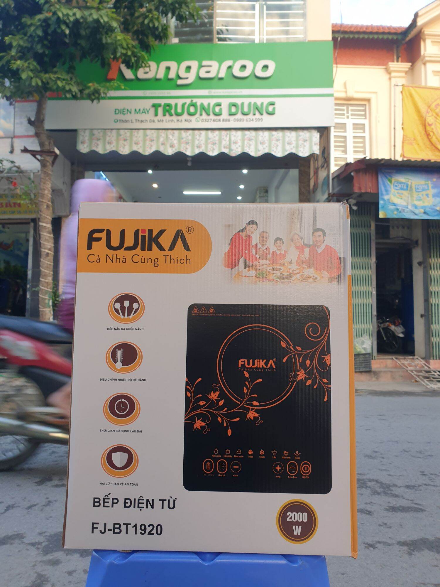 Bếp điện từ đơn 2000W FUJIKA. FJ-BT1920