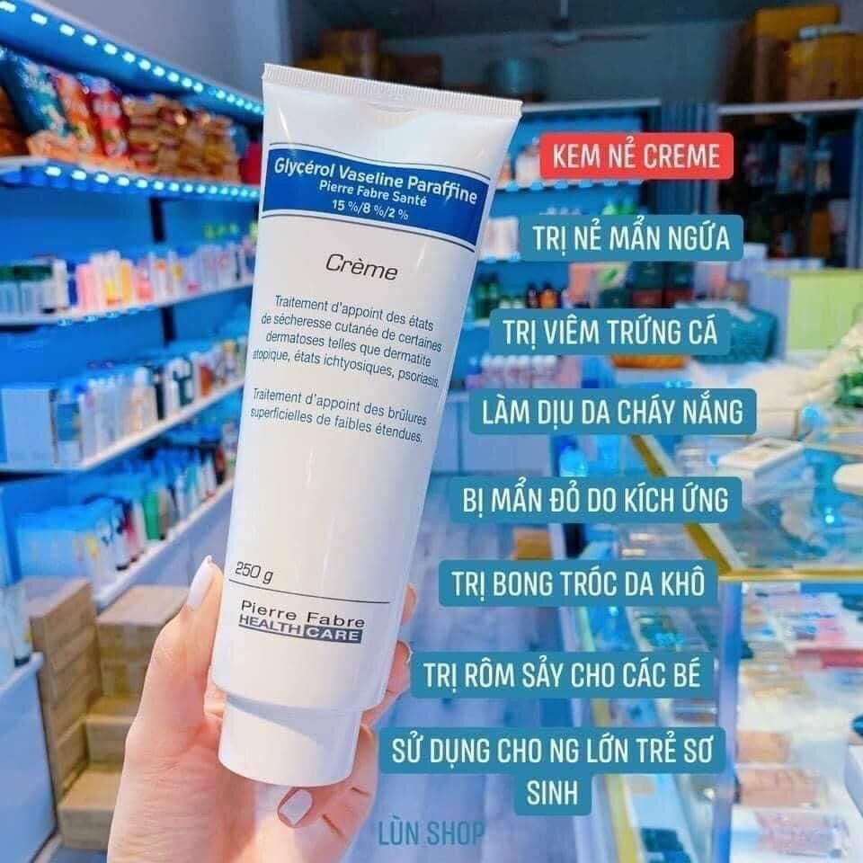 Kem Dưỡng Da Chống Nẻ Pháp Chính Hãng - Nẻ Chàm Glycerol Vaseline Paraffine Creme.
