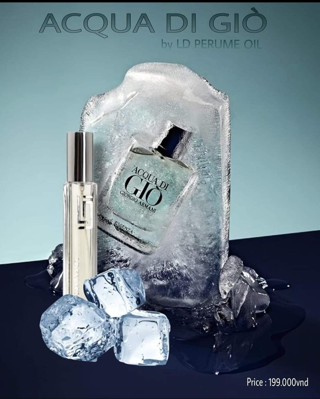 Tinh dầu nước hoa LD PERFUME OIL (Nam)- Giò- mã 08