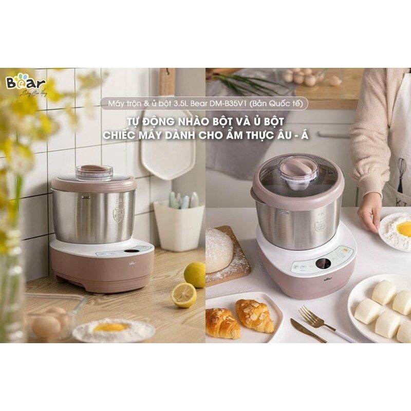 Máy nhào bột, nhồi bột Bear 3,5L tự động