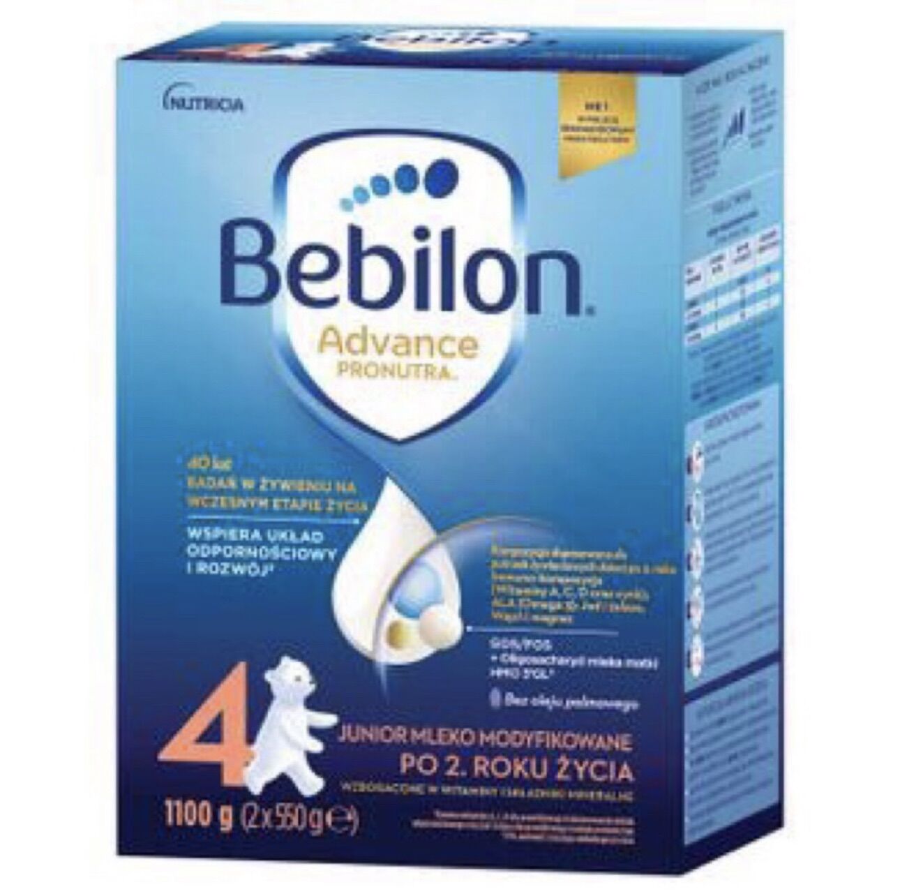 Sữa Bebilon Hộp Giấy 1.100 gr 1-2-3-4 (Cam kết chính hãng)