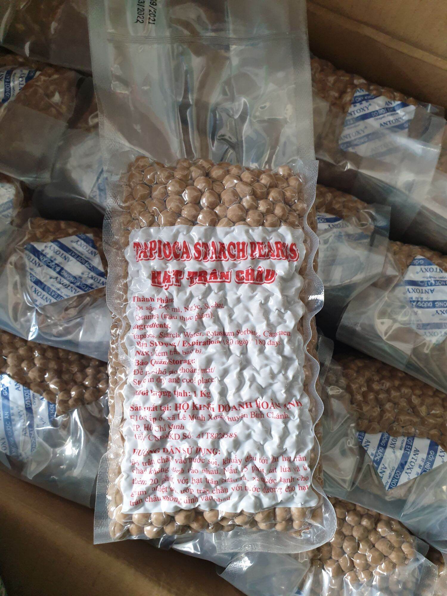 Hạt Trân Châu cà phê